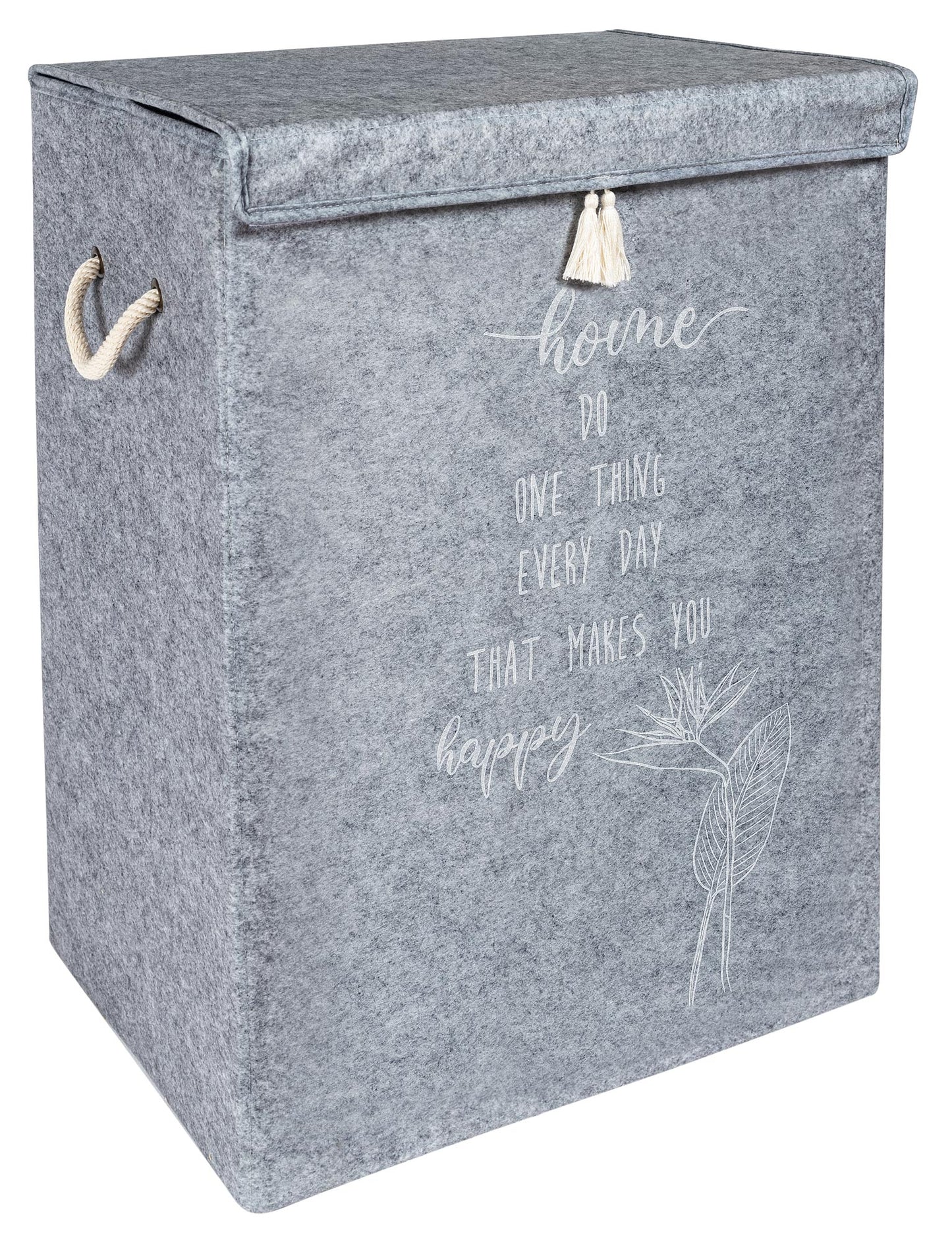 Laundry Basket With Lid