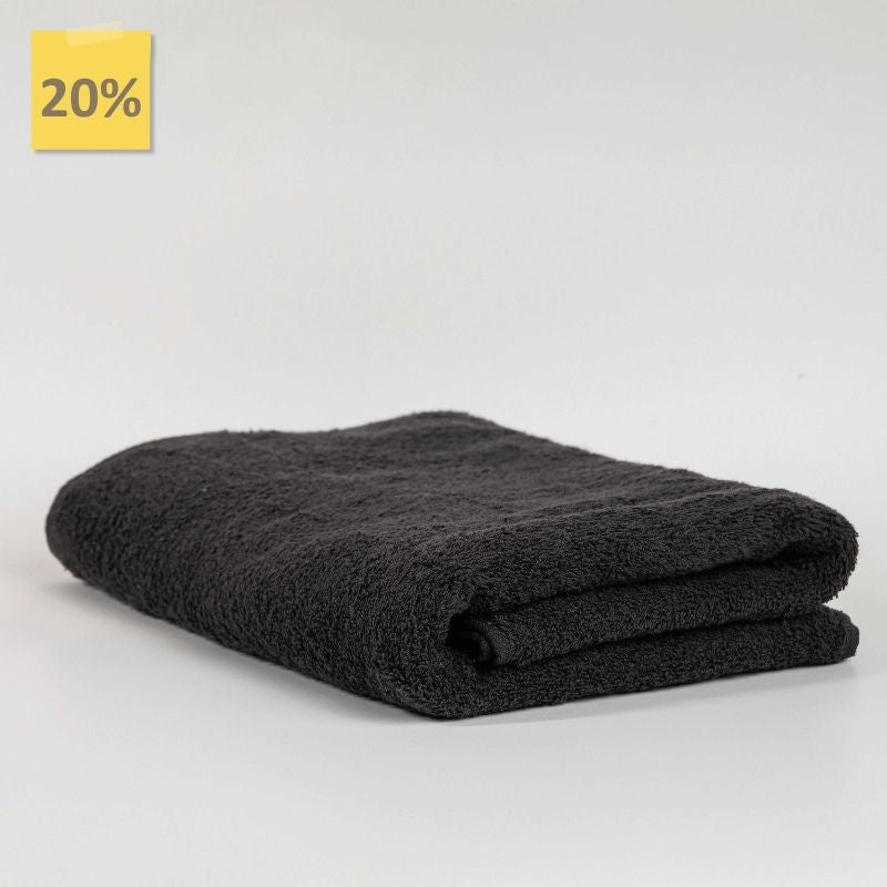 Dark Grey Cotton Towel Set – Bath, Hand & Face Towels
