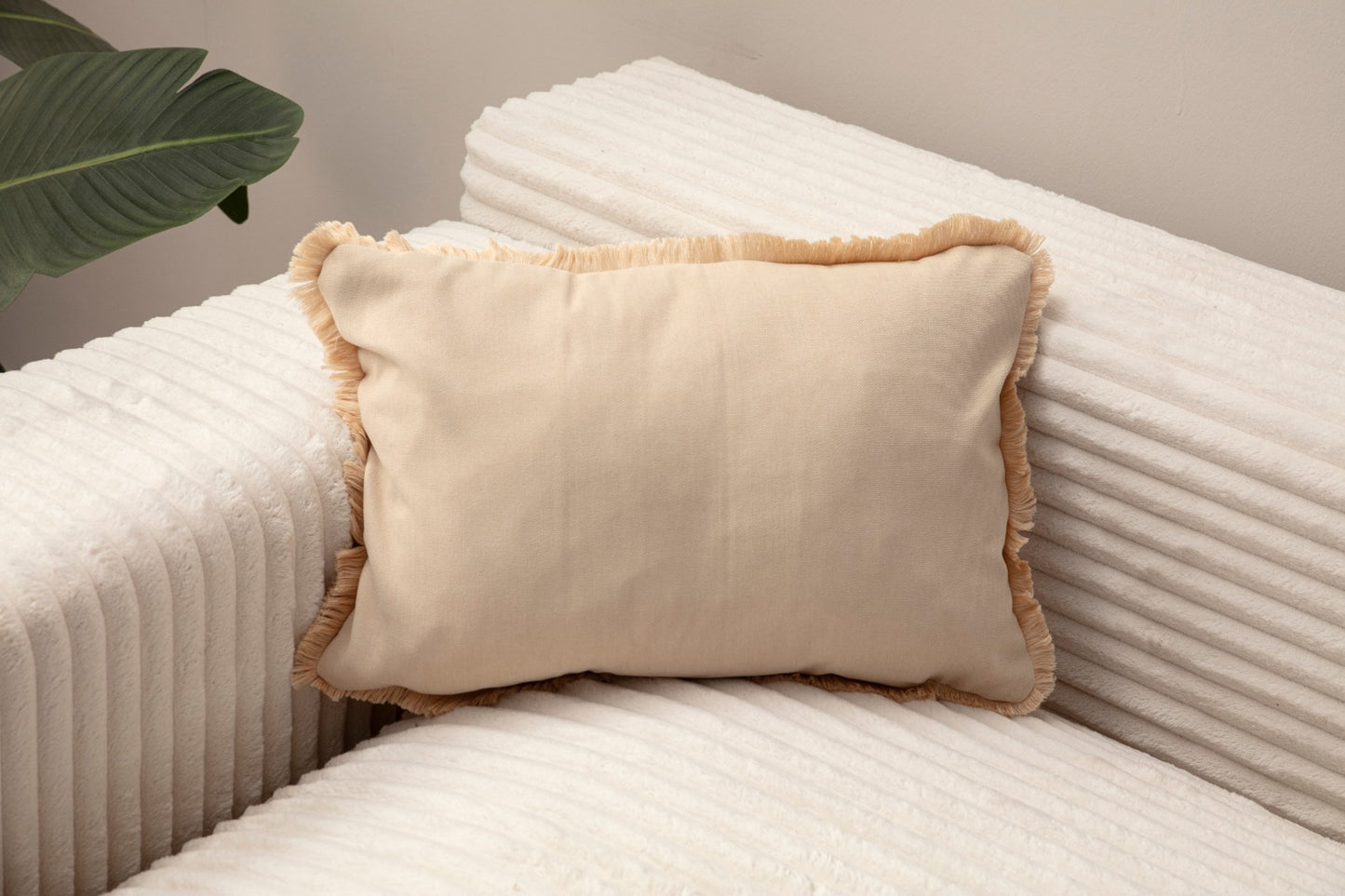 Fringed Cushion Cover