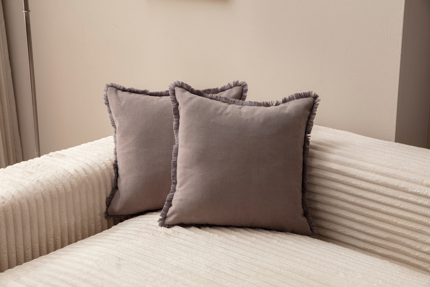 Fringed Cushion Cover