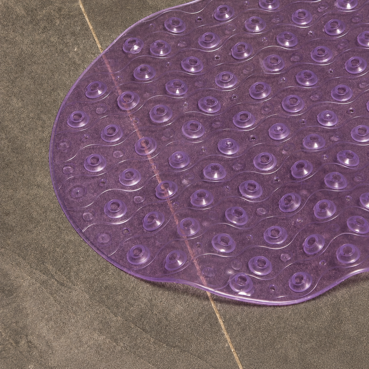 Anti-Slip Shower Mat – Purple