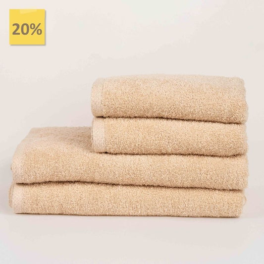 Mocca Cotton Towel Set – Bath, Hand & Face Towels