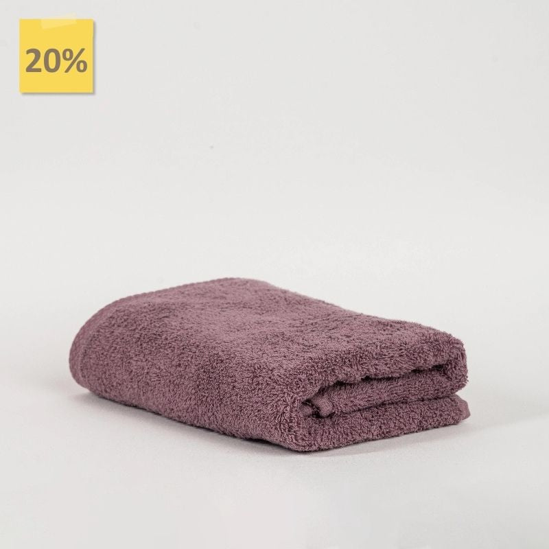 Plum Purple Cotton Towel Set – Bath, Hand & Face Towels