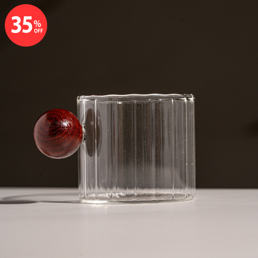 Coffee Side Glass With Handle