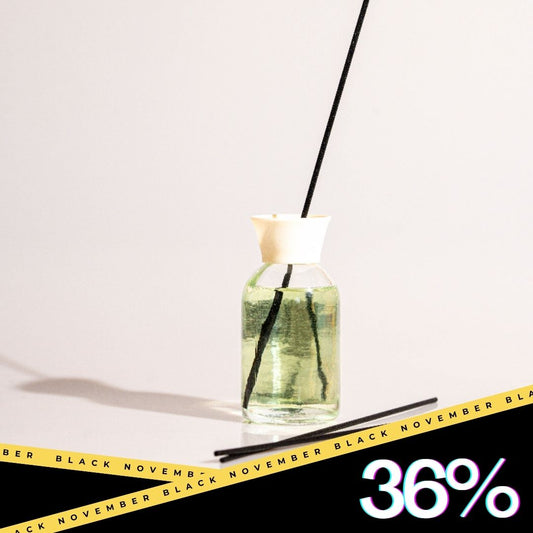 Aromatic Vanilla Reed Diffuser – Long-Lasting Home Fragrance with Elegant Glass Bottle