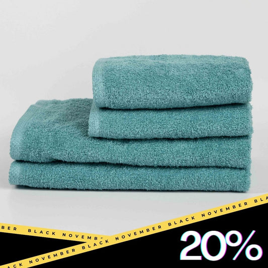 Aqua Green Cotton Towel – Bath, Hand & Face Towels