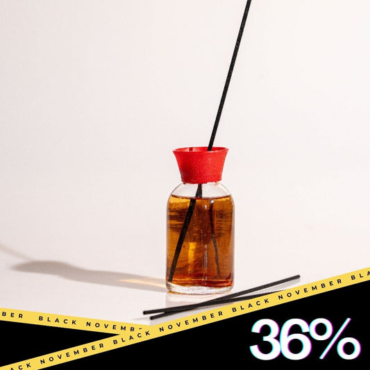 Aromatic Magnolia Cherry Reed Diffuser – Long-Lasting Home Fragrance with Elegant Glass Bottle