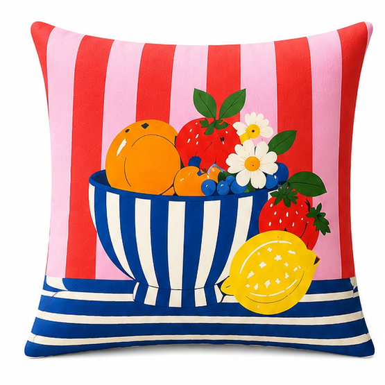 Mediterranean Summer Cushion Covers | Set of 4