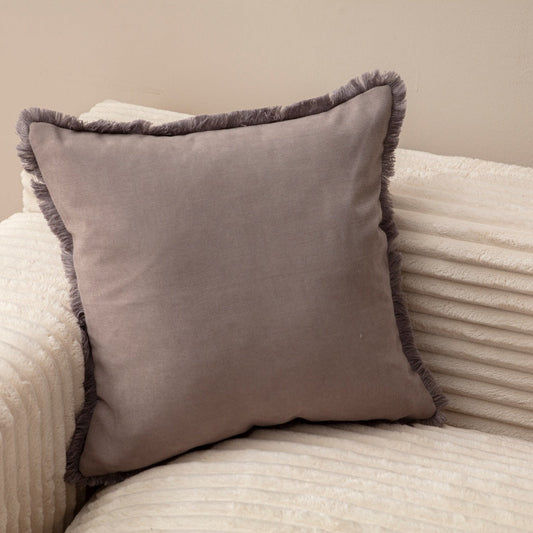 Fringed Cushion Cover