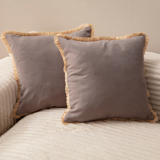 Fringed Cushion Cover