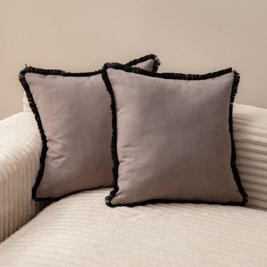Fringed Cushion Cover