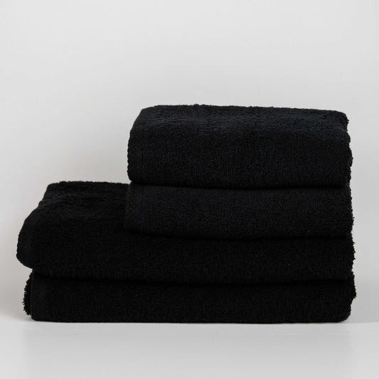 Absorbent pastel green cotton towel folded neatly.