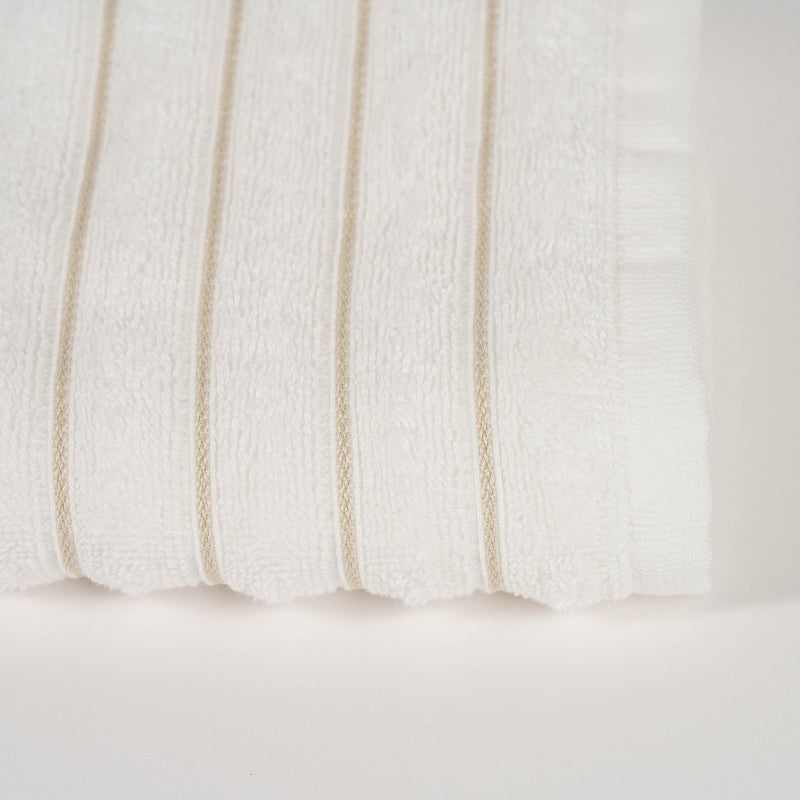 Green: "Luxury green cotton towel set with striped border – absorbent bathroom towels"

Yellow: "Luxury yellow cotton towel set – striped absorbent cotton towels"

Charcoal Grey: "Charcoal grey cotton towel set – soft absorbent striped towels for bathroom"

Beige: "Beige cotton towel set with striped border – hotel quality bathroom towels"

Coraille: "Coraille cotton towel set – soft absorbent striped cotton towels"

White: "White cotton towel set with golden stripe – luxury absorbent bathroom towels