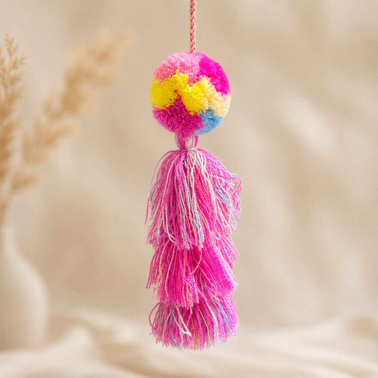 Bohemian Handmade Keychain Accessory