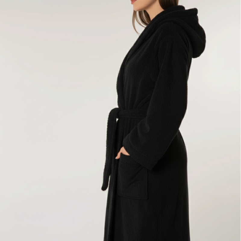 cozy winter loungewear made from soft absorbent fabric.