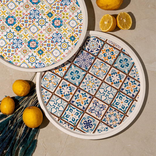 Round Provincial Big Tiles