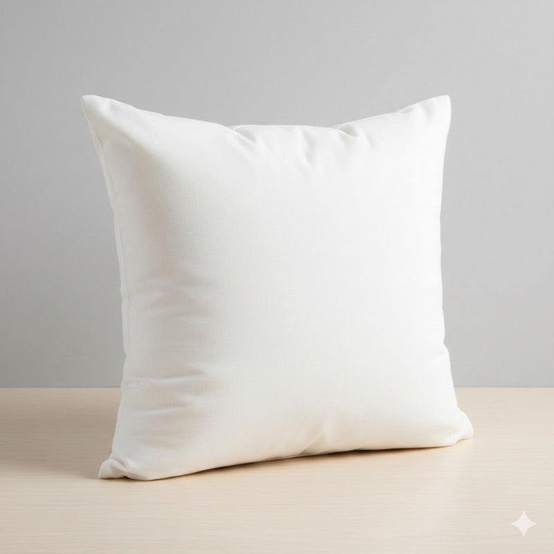 Soft cotton cushion inner insert for decorative pillow cover