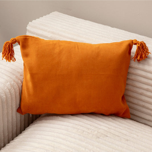 Tasseled Cushion Cover
