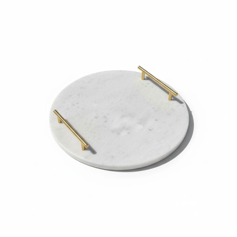 round-white-marble-serving-tray-gold-handles