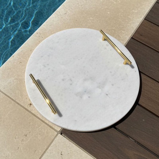 round-white-marble-serving-tray-gold-handles